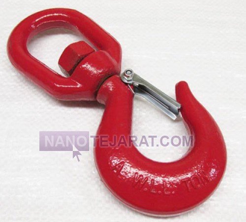 Hoist swivel hook