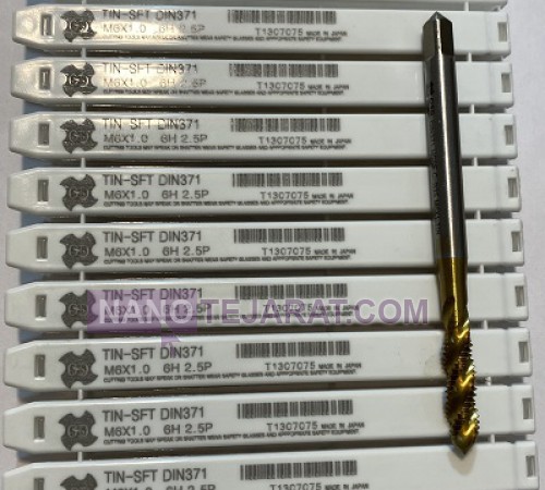 قلاویز TIN-SFT DIN371 M6*1.0