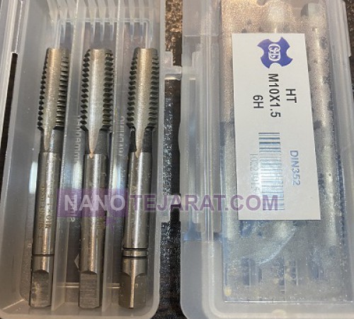 قلاویز دستی سه مرحله ای M10*1.5 DIN352 برند OSD