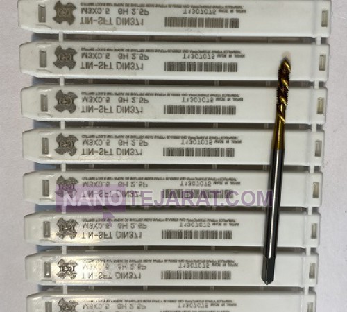 قلاویز ماشینی TIN-SFT DIN371 M3*0.5