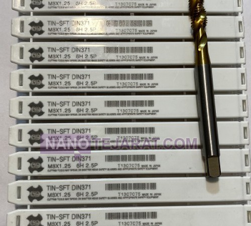 قلاویز ماشینی TIN-SFT DIN371 M8*1.25