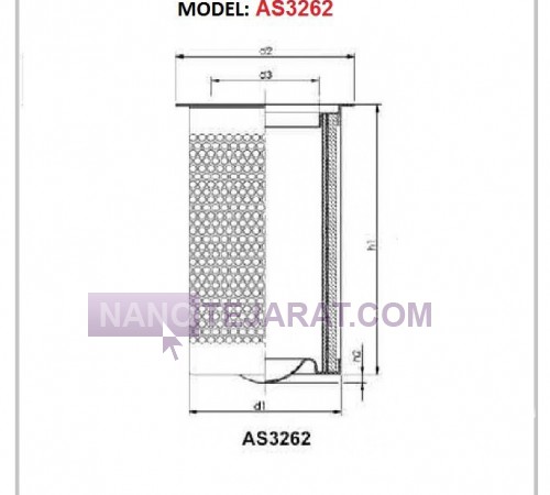 separator filter compressor powersep AS3262