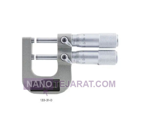 میکرومتر دو قلو 25-0 اسیمتو کد 0-31-133