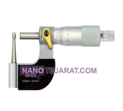 میکرومتر دیجیتال دو پله شیار 100-75 دقت 0/001 اسیمتو asimeto میکرومتر دیجیتال دو پله شیار 100-75 دقت 0/001 اسیمتو asimeto