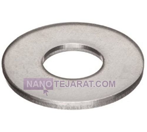 Galvanized carbon steel flat washer