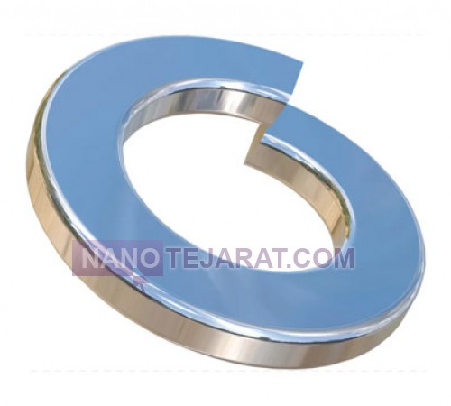 M5-M18 titanium split washer