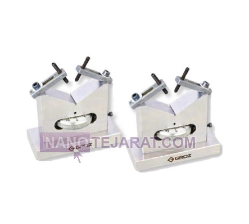 وی بلوک ساچمه ای جفت تحمل وزن 100KG گروز GROZ وی بلوک ساچمه ای جفت تحمل وزن 100KG گروز GROZ