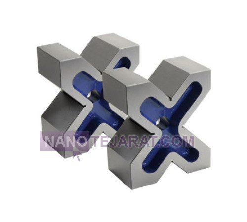 وی بلوک چهارطرفه چدنی 100*30*100 گروز GROZ