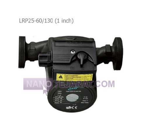 LEO inline circulator pump model LRP25-60/130