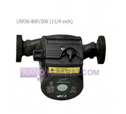 LEO inline circulator pump model LRP36-80F/200