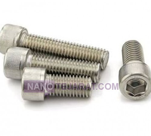 پیچ آلن استیل سر استوانه سایز 6 طول 30