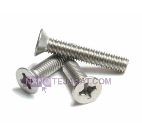 پیچ ماشینی سرتخت