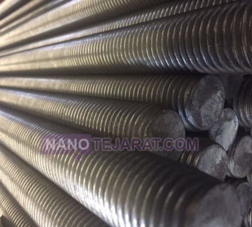 Galvanized threaded rod