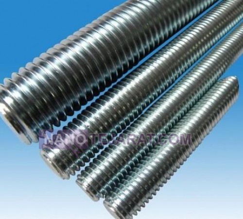 Dacromat plated threaded rod