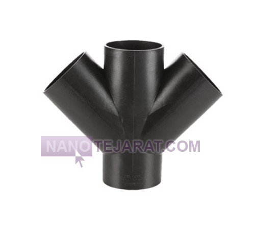 Poliran polyethylene cross fitting