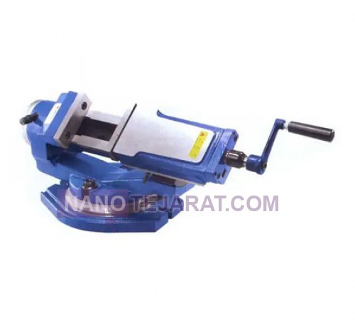 Vertex Universal 2-Axis Sine Hydraulic Milling Machine Vise, Model VHT-U